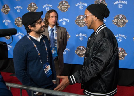 nba esemény, ronaldinho-val