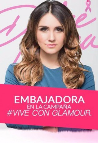 vive con glamour kampány képviselője