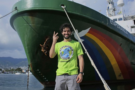 Greenpeace úton Poncho